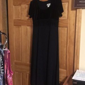 Velvet Overlay Dress